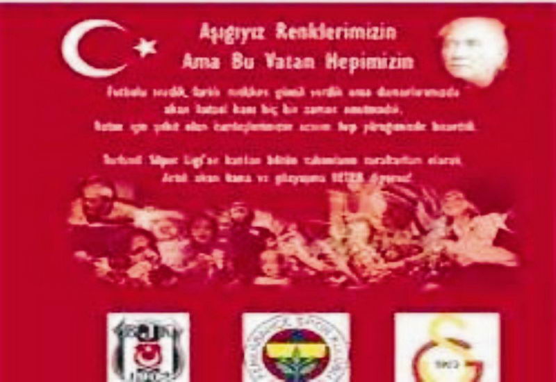 Flash! BJK, FB ve GS Birleşti