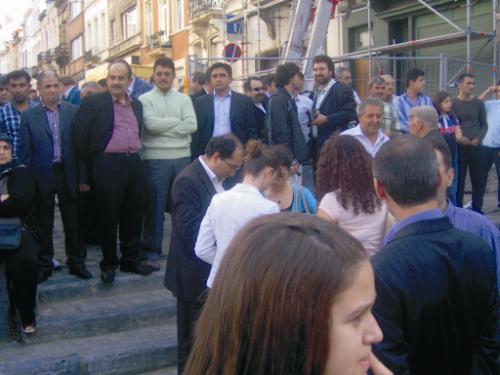 Hoca heykeli açılında siyasiler gövde gösterisi yaptı