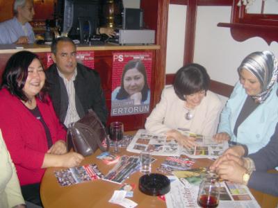 LEYLA ERTORUN BASIN TOPLANTISI YAPTI