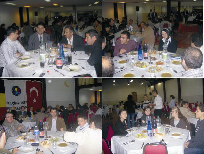 TÜRK FEDERASYONUNDAN İFTAR YEMEĞİ