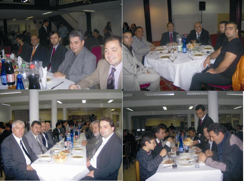 TÜRK FEDERASYONUNDAN İFTAR YEMEĞİ
