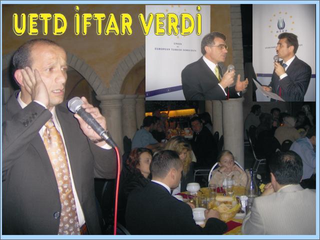 UETD İFTAR VERDİ