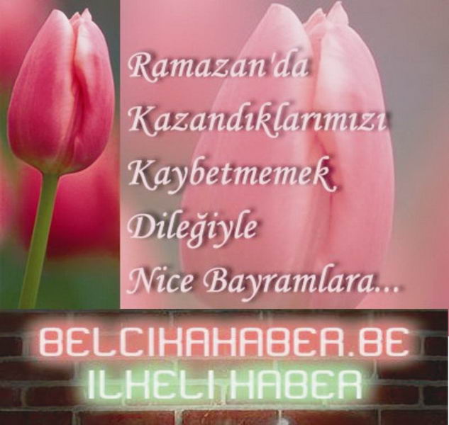 RAMAZAN BAYRAMINIZI EN İÇTEN DİLEKLERİMİZLE KUTLUYORUZ