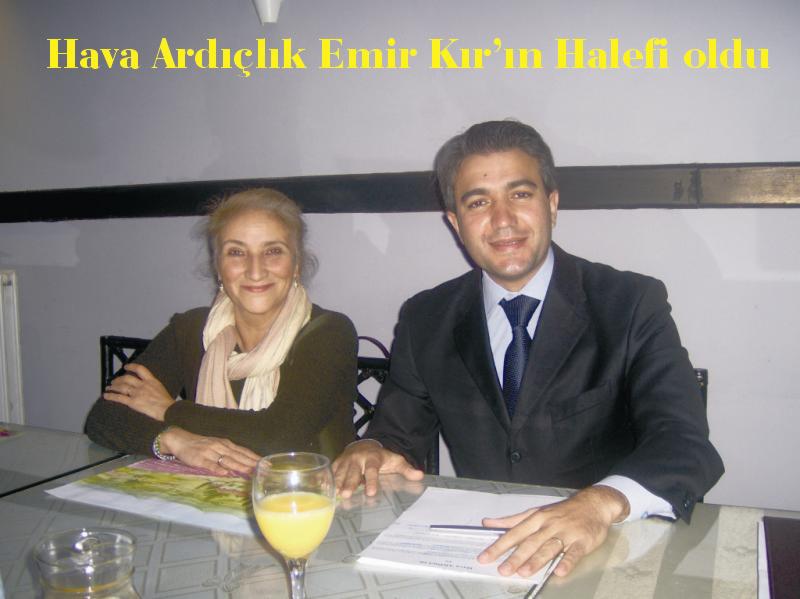 HAVA ARDIÇLIK, KIR'IN VEKİLİ OLDU