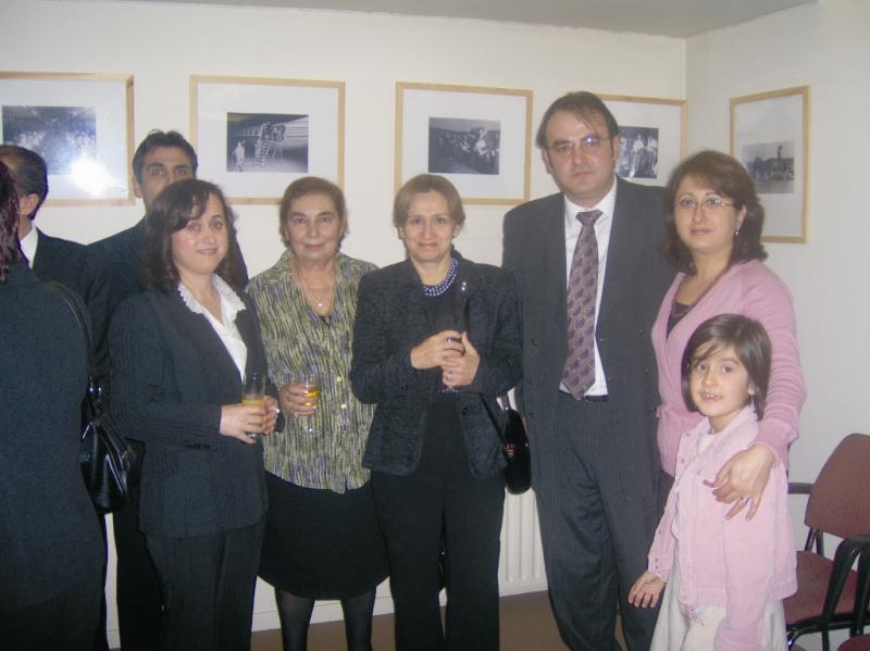 ÖĞRETMENLER BÜYÜKELÇİLİK RESEPSİYONUNDA BİRARAYA GELDİ