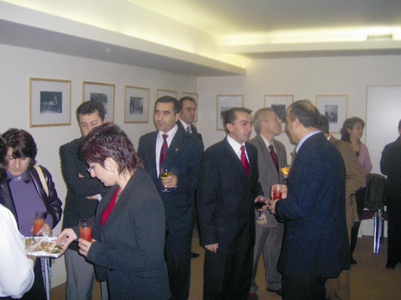ÖĞRETMENLER BÜYÜKELÇİLİK RESEPSİYONUNDA BİRARAYA GELDİ
