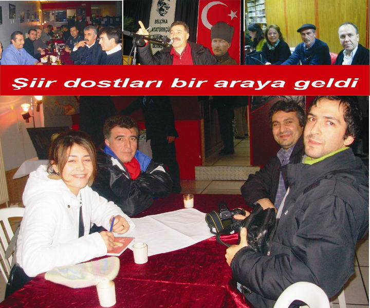 BRÜKSEL'DE ŞİİR COŞKUSU
