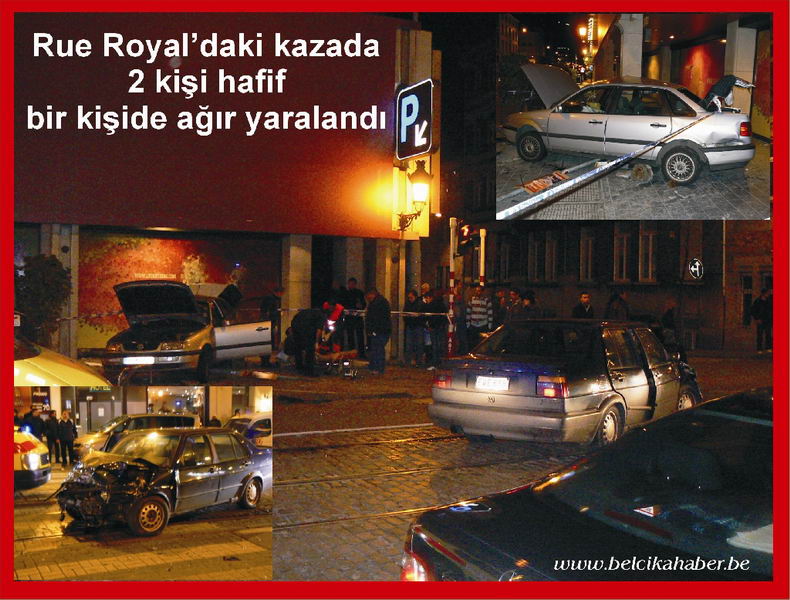 ROYALDE KAZA : 2 HAFİF BİR AĞIR YARALI
