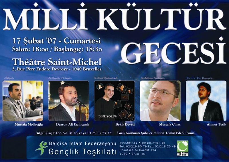 BİF GENÇLİK KOLUNDAN 'MİLLİ KÜLTÜR GECESİ'