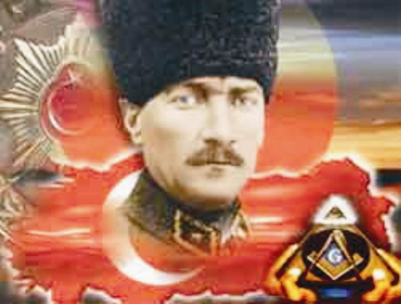 Masonlar Atatük'e dil uzattı