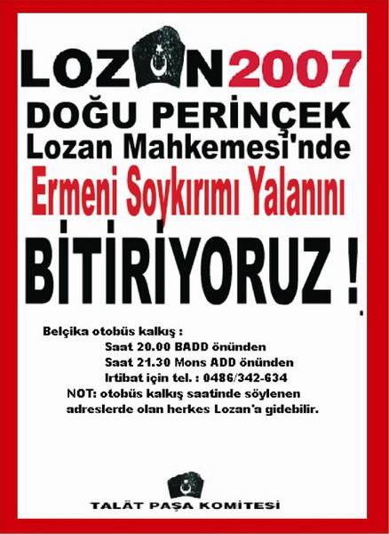 BRÜKSEL'DEN LOZAN'A OTOBÜS KALKACAK...