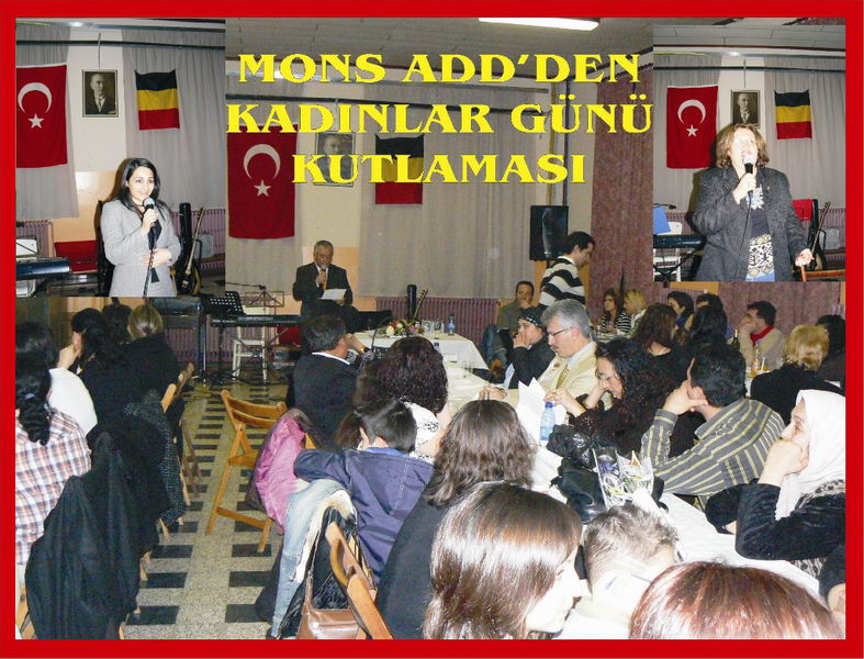 MONS ADD'DEN KADINLAR GÜNÜ KUTLAMASI