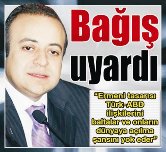 AK Parti Milletvekili Egemen Bağış uyardı