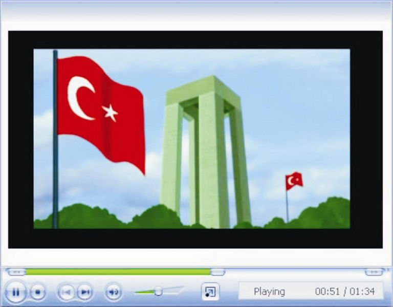 ÇANAKKALE ŞEHİTLERİNİ SAYGIYLA ANIYORUZ/- Fotovideo -