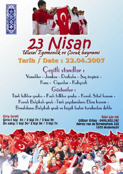Türk Dernekler Birliği 23 Nisan'ı kutluyor