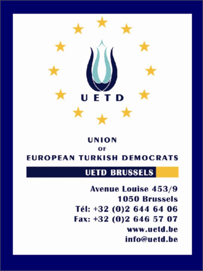 UETD Brussels'in  Cumhurbaşkanlığı seçim açıklaması