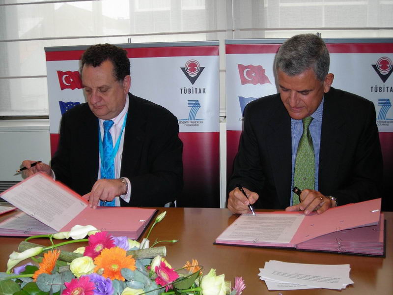 AB 7. Çerçeve Programı Mutabakat Zaptı İmzalandı