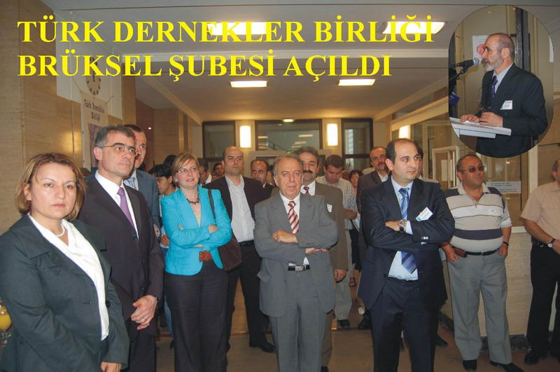 Türk Dernekler Birliği’nin Belçika Şubesi açılışı görkemliydi