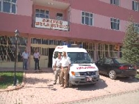Belçika'daki Türkten  Afşin'e ambulans bağışı