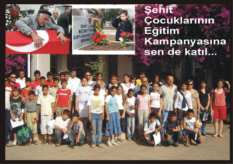 Şehit Ailelerinin eğitimine katkı kampanyası