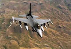F - 16'lar İlk Vuruşu Yaptı
