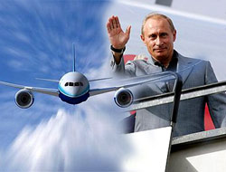 Putin'i Müslümanlar uçurdu