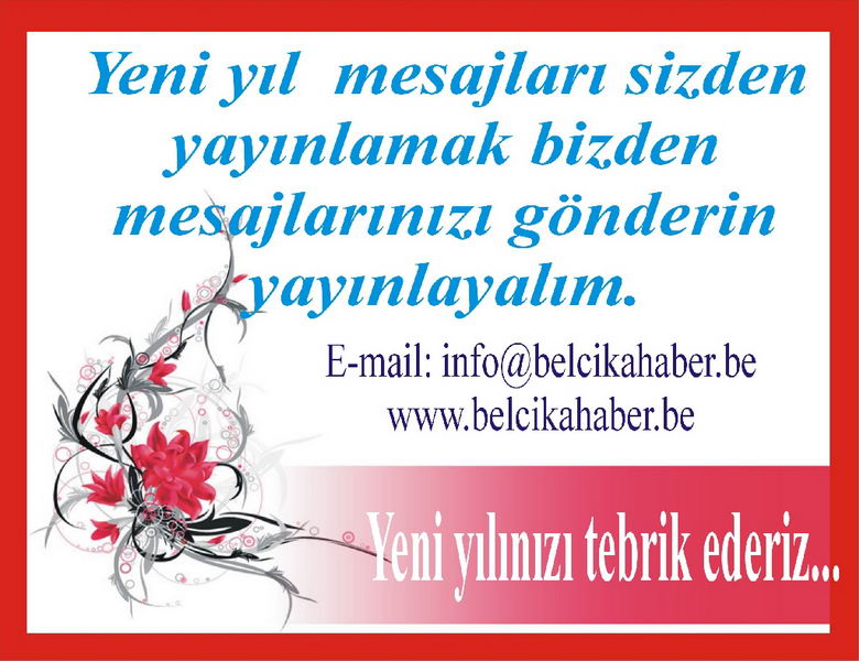 Yeniyıl mesajlarınızı gönderin yayınlayalım...