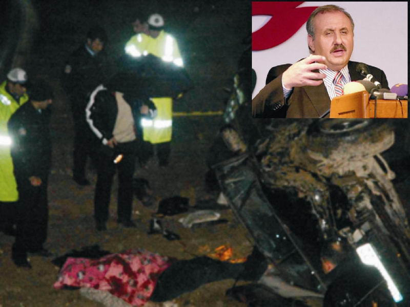 Eski Bakan Taşar kazada vefat etti