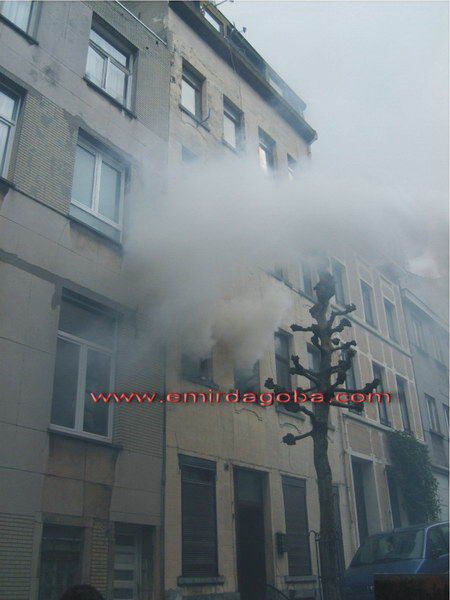 BAŞKENT BRÜKSEL’DE YANGIN