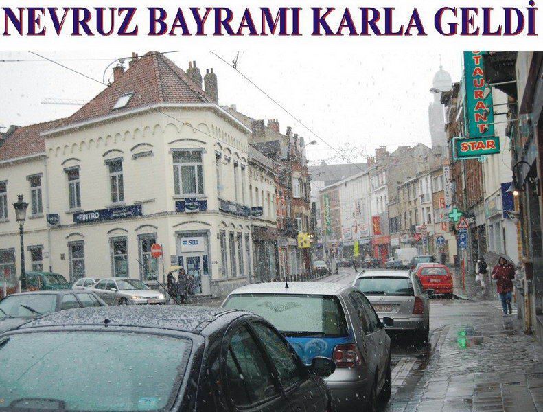 NEVRUZ BAYRAMI KARLA GELDİ