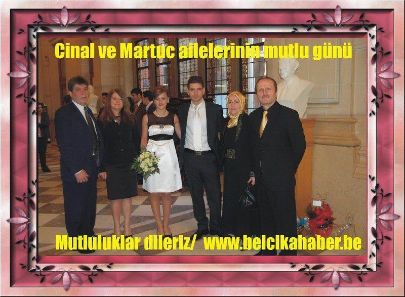 CİNAL VE MARDUÇ AİLELERİNİN MUTLU GÜNÜ