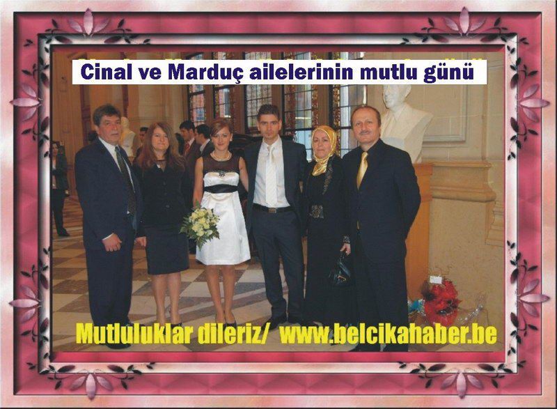 CİNAL VE MARDUÇ AİLELERİNİN MUTLU GÜNÜ