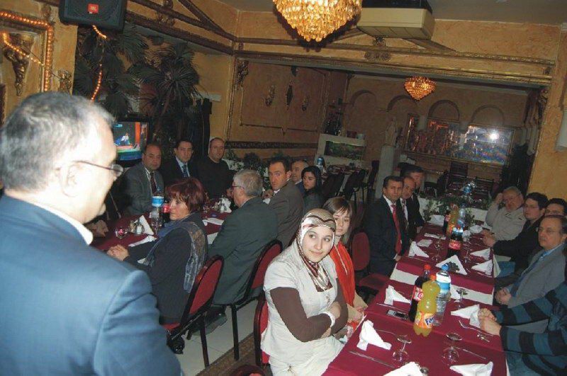 BTSF BÜYÜKELÇİ OLAN MEHMET ÖZYILDIZ’A TEŞEKKÜR PLAKETİ VERDİ