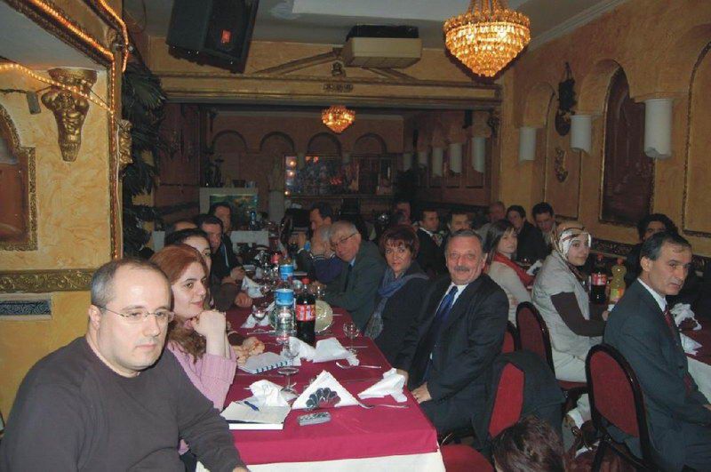 BTSF BÜYÜKELÇİ OLAN MEHMET ÖZYILDIZ’A TEŞEKKÜR PLAKETİ VERDİ