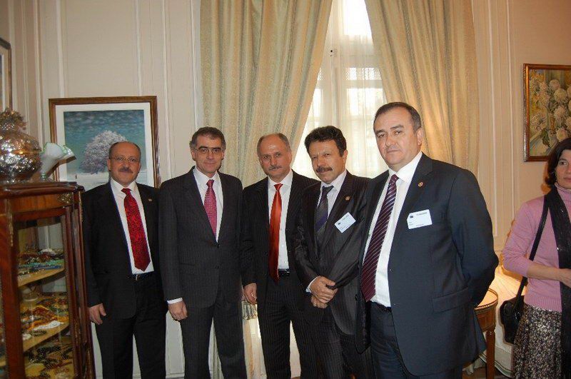 BÜYÜKELÇİ TANLAY MİLLETVEKİLLERİNE RESEPSİYON VERDİ