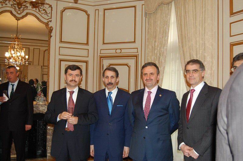 BÜYÜKELÇİ TANLAY MİLLETVEKİLLERİNE RESEPSİYON VERDİ