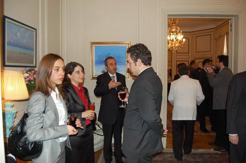 BÜYÜKELÇİ TANLAY MİLLETVEKİLLERİNE RESEPSİYON VERDİ