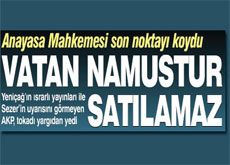 Vatan namustur satılamaz