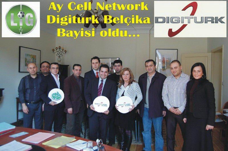 Ay Cell Network Digiturk Belçika Bayiliğini aldı