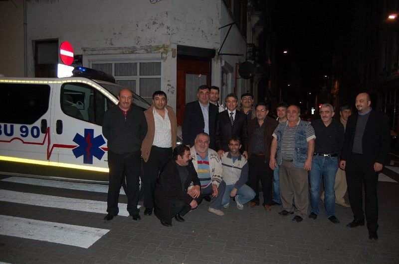 Brüksel'den Alpu'ya Ambulans