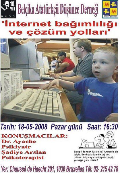 BADD'da Bilgisayar bağımlılığı üzerine konferans