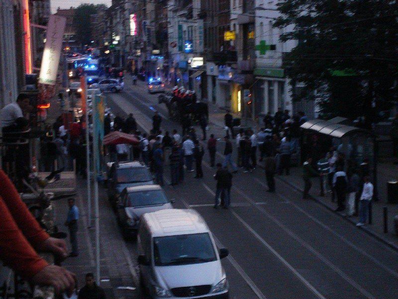 Anderlecht'te sanal kavga, gerçek kavgaya dönüştü