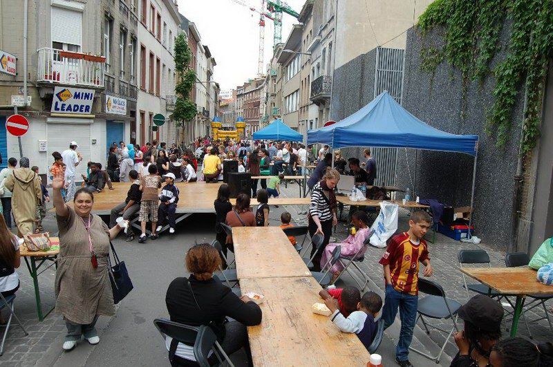 Schaerbeek Sokak Bayramında coşku vardı