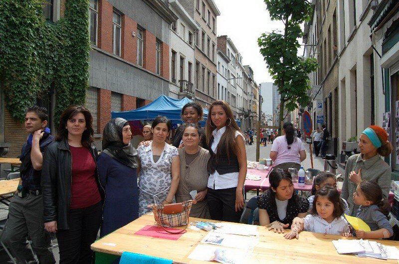 Schaerbeek Sokak Bayramında coşku vardı