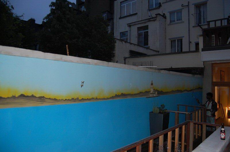 Afrikalı Ressam'ın İstanbul sevdası....