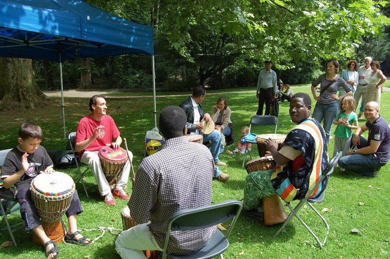 Schaerbeek'te Kiraz Festivali coşkuluydu