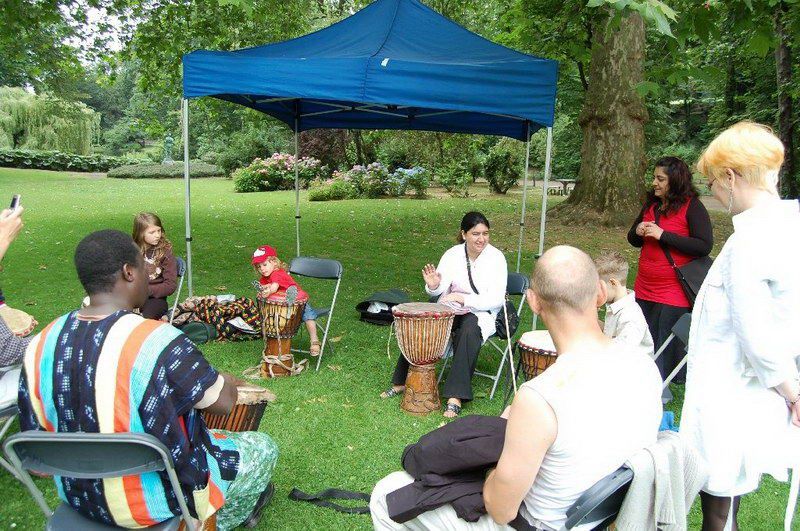 Schaerbeek'te Kiraz Festivali coşkuluydu