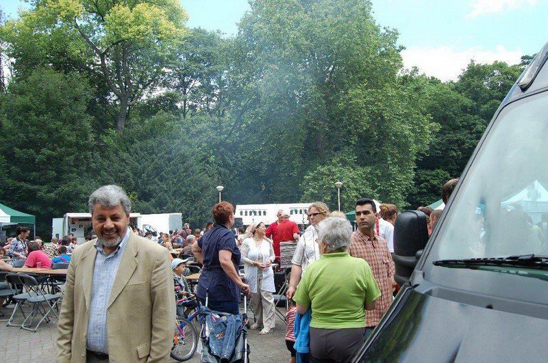 Schaerbeek'te Kiraz Festivali coşkuluydu