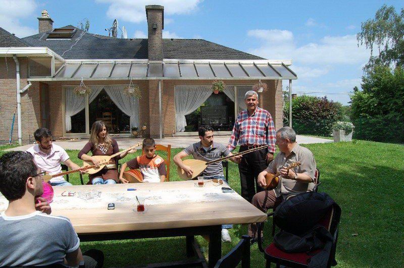 Anatolian Art Derneği Saz öğrencileri piknikte biraraya geldi