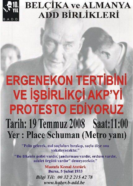BADD'DAN SCHUMAN'DA PROTESTO GÖSTERİSİ